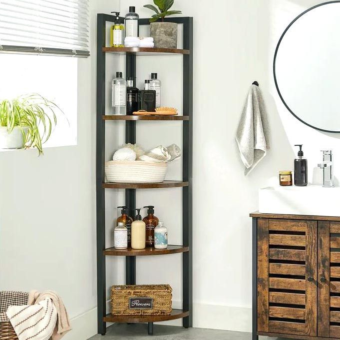 Стеллаж угловой 