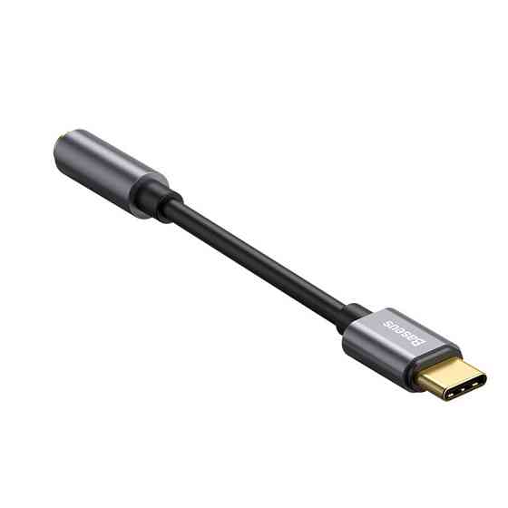 Кабель-переходник Baseus Type-C Male to 3.5mm Female Adapter L54 Deep Grey Одесса