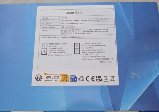 Лазерна кепка Laser Cap Hat-01  для росту волосся На 118 діодів 650nm. Харків - фото 2