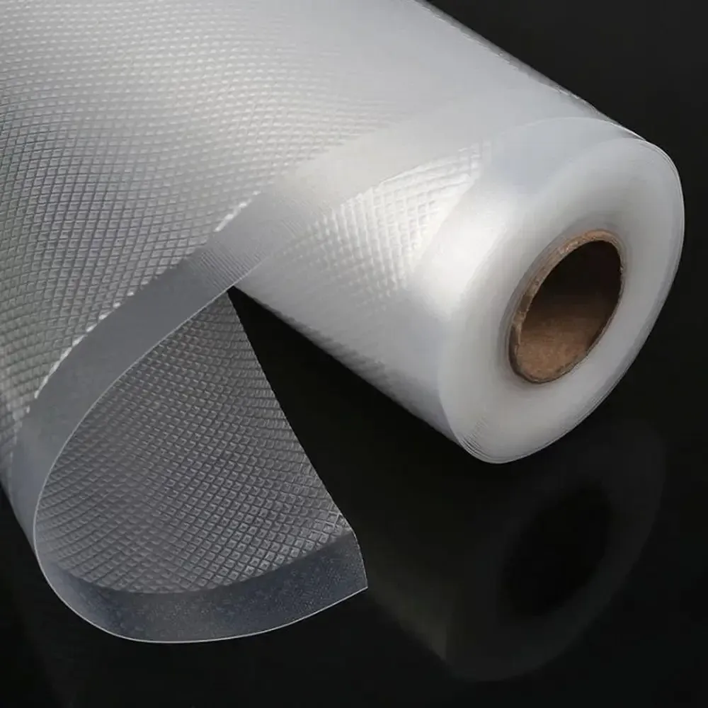 Вакуумні пакети для їжі 5 м х 15 см / Вакуумні пакети для вакууматора / Пакети вакуумні Київ - фото 5