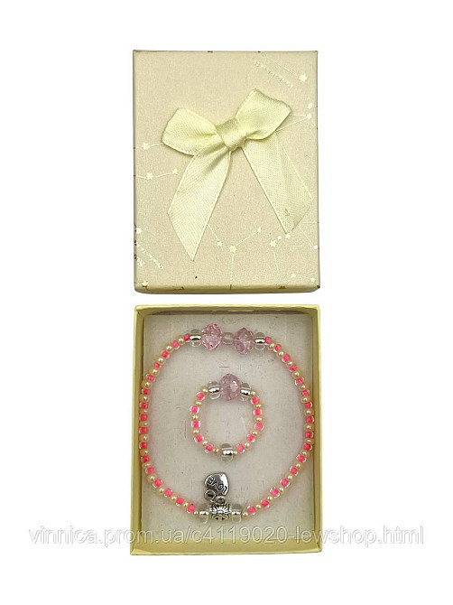 Браслети та кільця ручної роботи для дівчат та жінок Набори у коробках Чернівці - фото 9