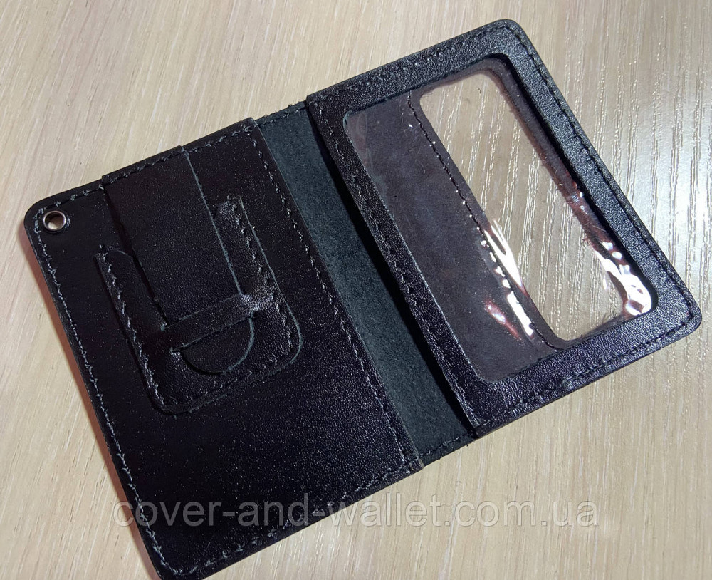 Обкладинка для нового посвідчення ДСНС із кишенею для жетону Puos Київ - фото 5