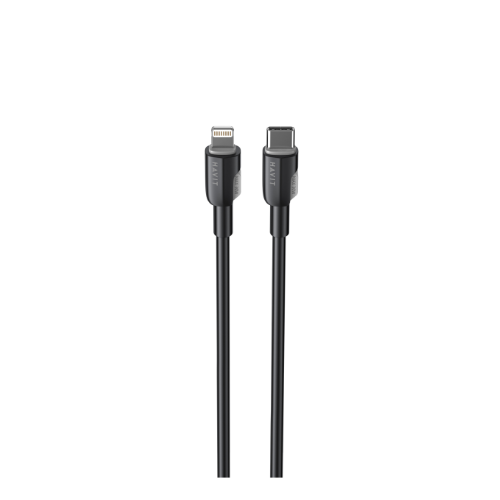 Кабель USB PD Type-C/Lightning Havit HV-CB309C 30W 1м чорний Житомир - фото 2
