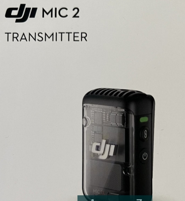 Мікрофон DJl Mic 2 Transmitter Shadow Black. Київ - фото 3