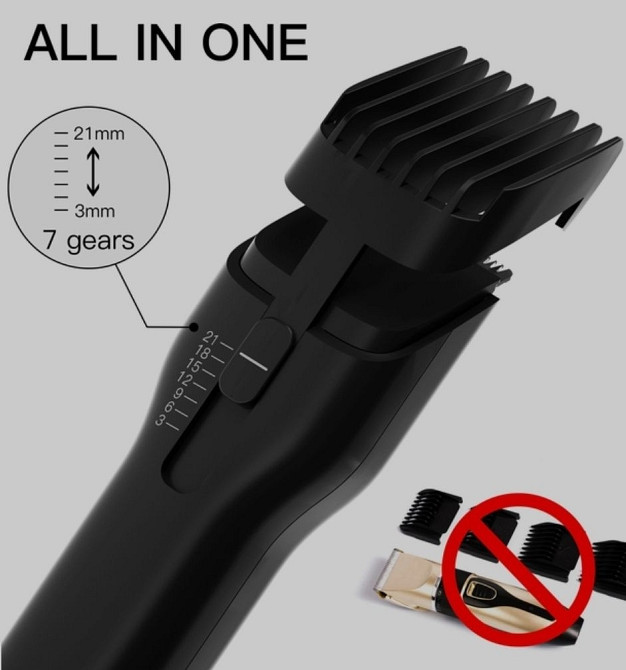 Машинка триммер для стрижки Xiaomi Enchen Boost  White/Black Новые. Киев - изображение 1