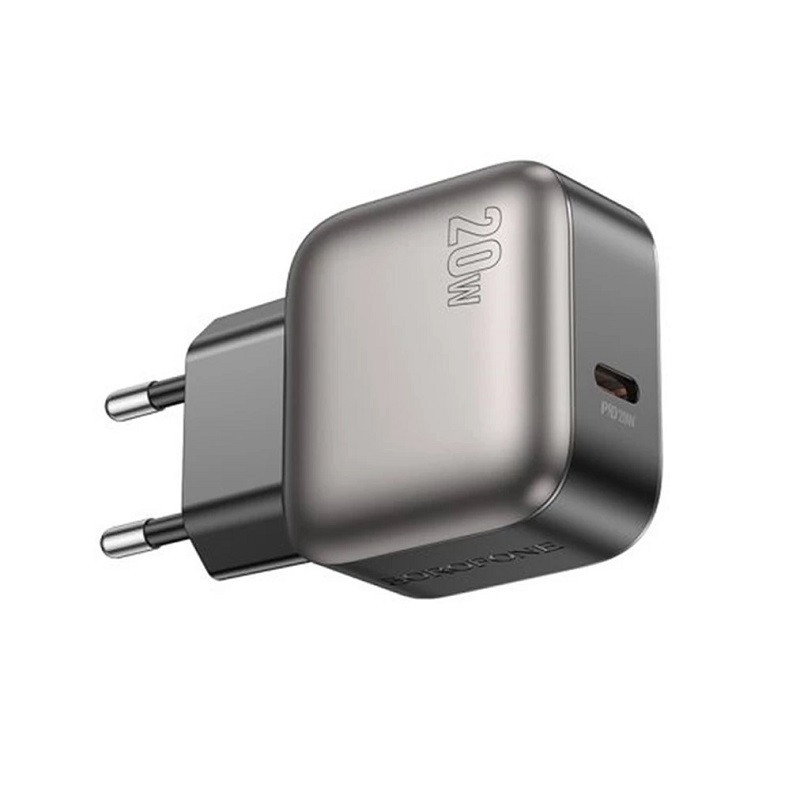 Зарядное устройство BOROFONE BAS53A 20W, одноразъемное, черное Киев - изображение 1