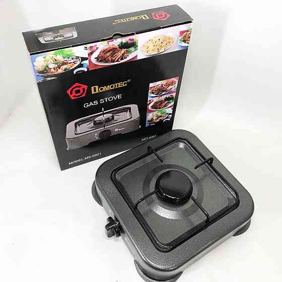 Газовая плита DOMOTEC MS-6601 на 1 конфорку. Цвет: серый IS-75 Львов