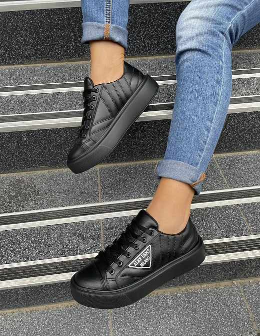 ALEX BENZ Кросівки жіночі ALEX BENZ 1016 чорні (весна-осінь, шкіра натуральна) (4774) Коломия - фото 9