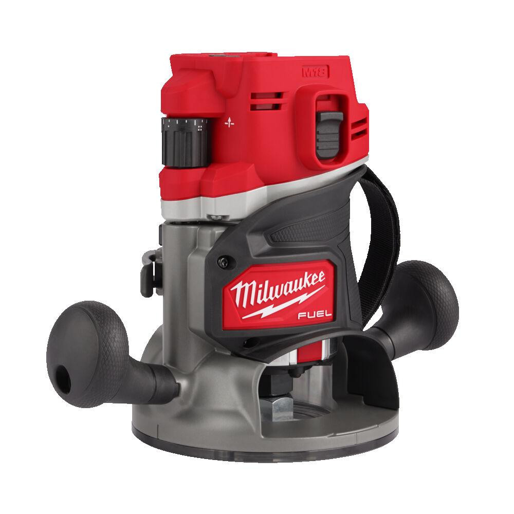 Фрезер акумулятрний кромкувальний MILWAUKEE, M18 FR12KIT-0P (цанги 8мм і 12мм, бічний упор, опорна плита, гайковий ключ, труба д Одеса - фото 3