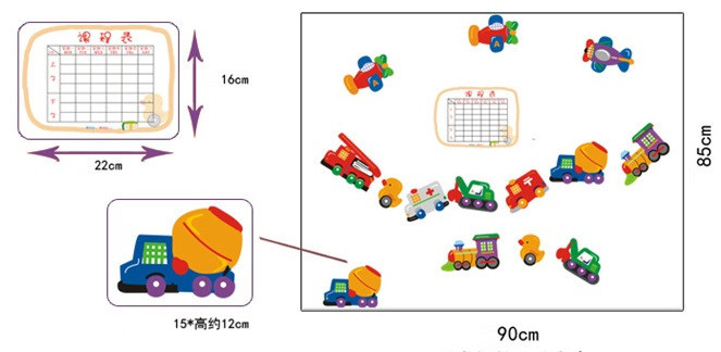 Декоративна наклейка на стіну в дитячу іграшку Київ - фото 4