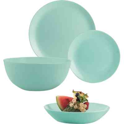 Столовий сервіз Luminarc Diwali Бірюзовий 19 предметів (P2947) Вінниця