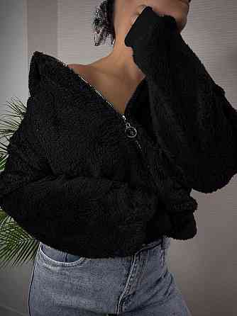 Жіноча стильна повсякденна плюшева худі хутро Одеса