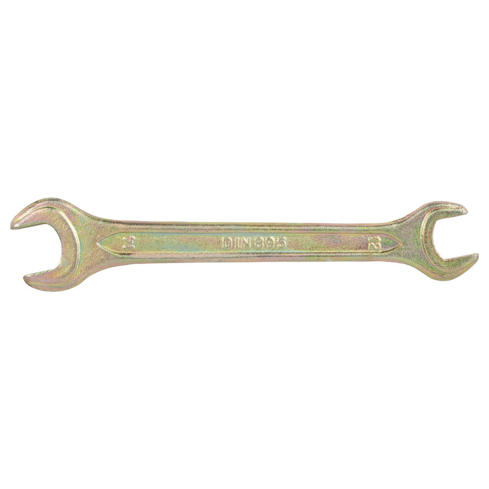 Ключ рожковый 12×14мм желтый цинк SIGMA (6025141) Ровно - изображение 3