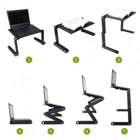 Приставные столики для ноутбука Laptop Table T8, Подставка для быстрого охлаждения ноутбука JF-38 Киев