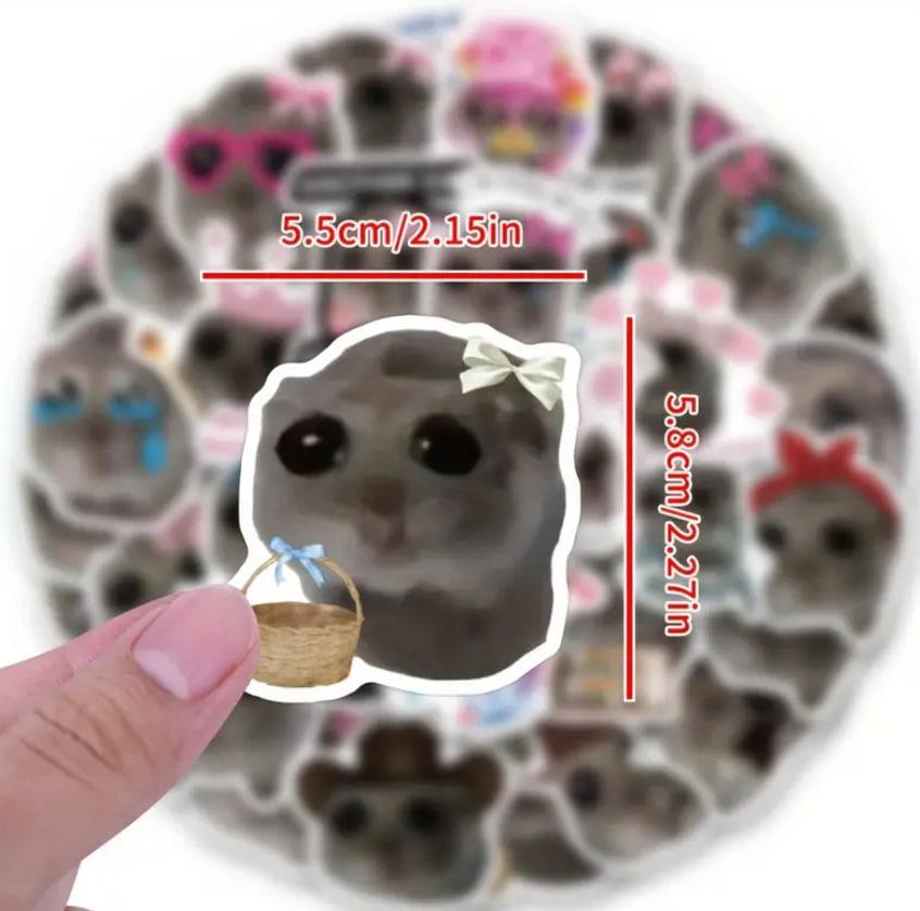 Набор из 55 стикеров 