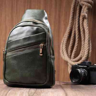 Сумка Vintage Из экокожи Зеленая (22756) Винница