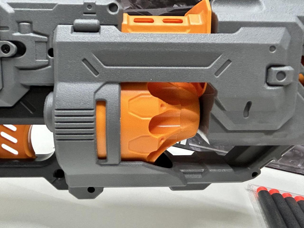 Автомат бластер дитячий 20 м'яких патронів довжина 49см (ZC7139) Чернигов - изображение 3