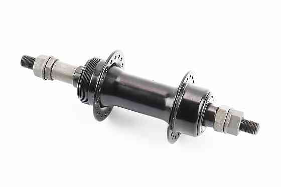 Втулка задня MTB 14Gx36H під вільнобіг, V-brake, кріпл. гайка чорна SF-A03R Київ