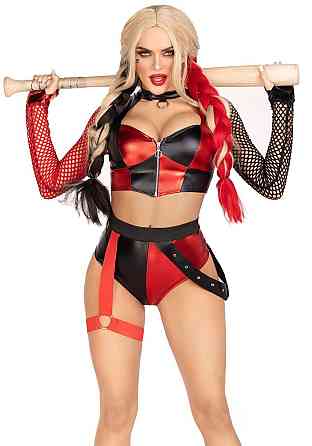 Еротичний костюм Leg Avenue Crime Spree Sweetie Costume XS, топ, шорти Sex Aura Київ