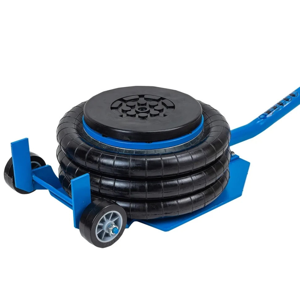 Домкрат підкатний пневматичний 3,5т (6-12bar, 135-450мм, 3 подушки, Ø270мм) Forsage F-YHQD-3WT-270B NEW (3,5) Одеса - фото 2