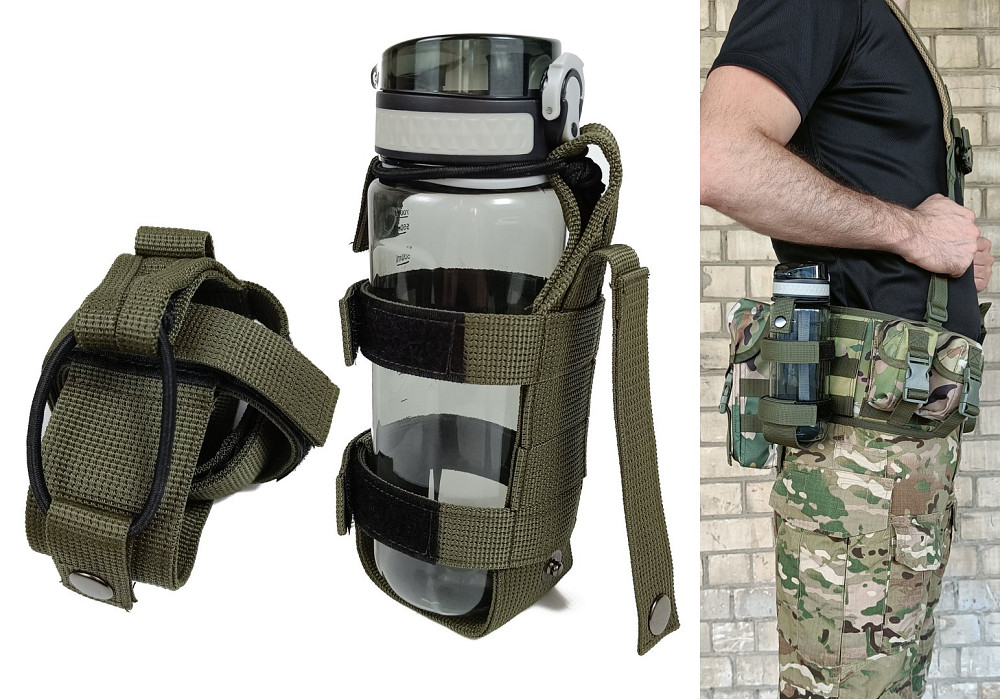 EasyFit Підсумок під пляшку олива (MOLLE, підсумок на розгрузку, жилет, РПС) Коломыя - изображение 1