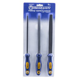 Набір напилків 3 од. 200 мм СТАНДАРТ SFF0301 Чернігів - фото 1