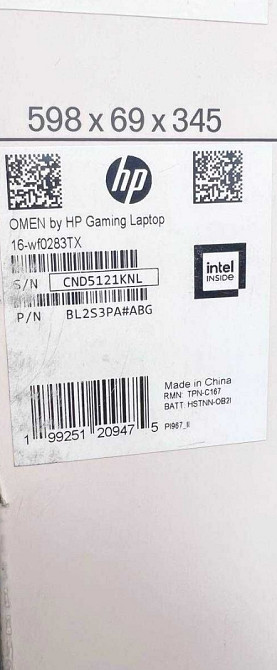 HP OMEN 16-wf0283TX  (BL2S3PA) Харьков - изображение 2