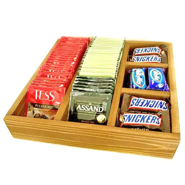 Менажница деревянная 