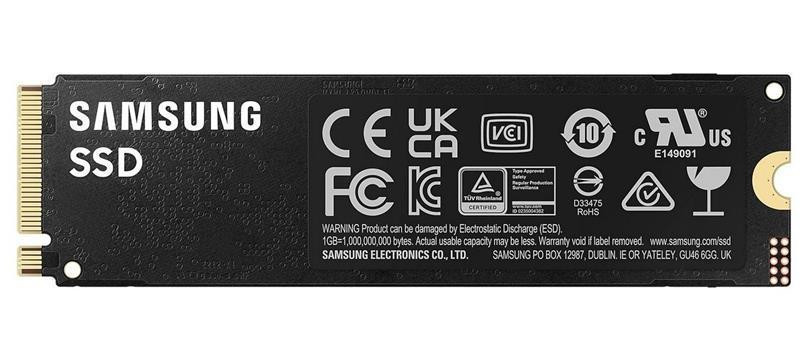 Накопичувач SSD 1ТB Samsung 990 PRO M.2 2280 PCIe 4.0 x4 NVMe V-NAND MLC (MZ-V9P1T0BW) M.2 2280 Харків - фото 4