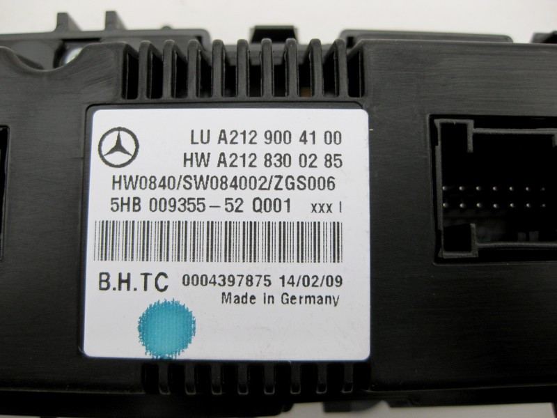 Mercedes-Benz  A2129004100 Блок керування кліматом E-Class W212 Одеса - фото 3