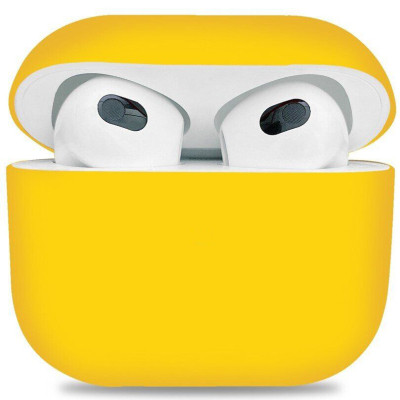 Чехол для наушников Armorstandart Ultrathin Silicone Case для Apple AirPods 3 Yellow (ARM60299) Винница - изображение 1