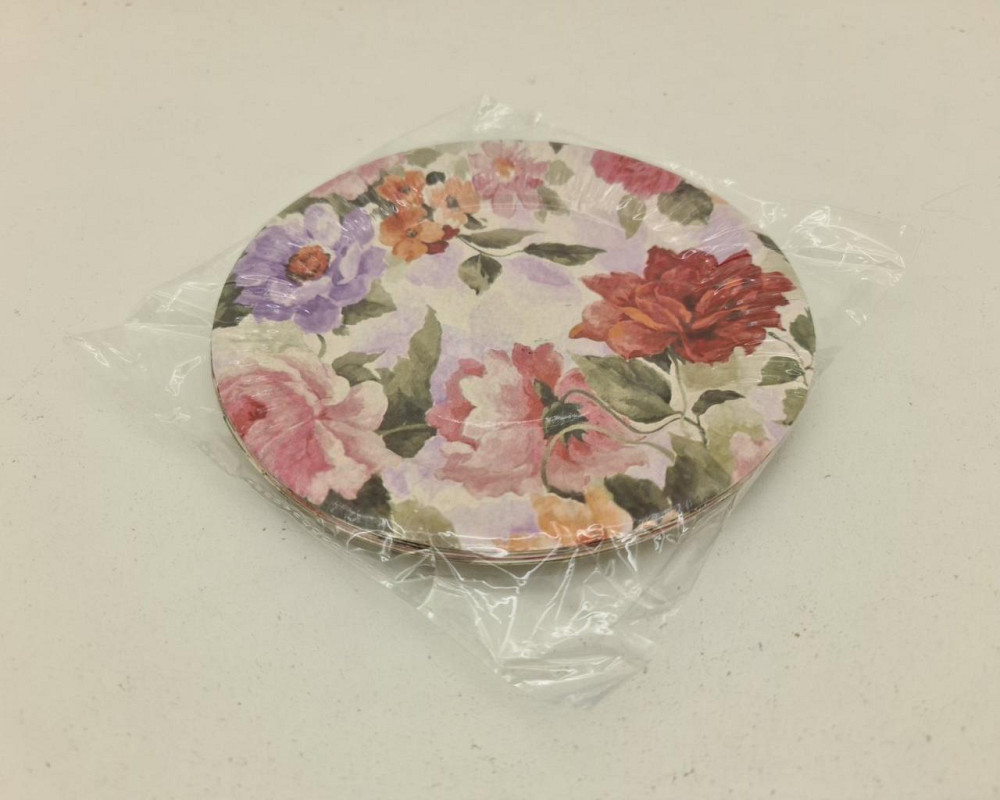 Паперова тарілка з малюнком 18 см "No 34" Квіточки 10 шт (1 пачка) Харків - фото 4