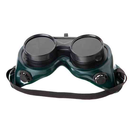 Окуляри зварювальника INTERTOOL SP‑0023, захист від УФ та ІЧ променів, світлофільтр Г2 окуляри зі світлозахисним склом Львів