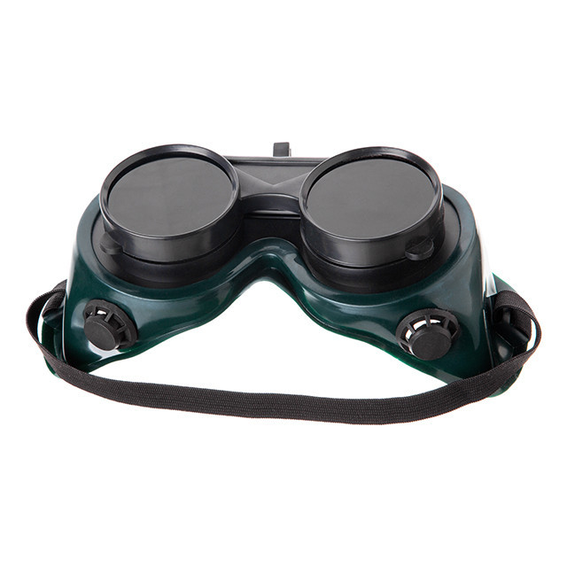 Окуляри зварювальника INTERTOOL SP‑0023, захист від УФ та ІЧ променів, світлофільтр Г2 окуляри зі світлозахисним склом Львів - фото 1