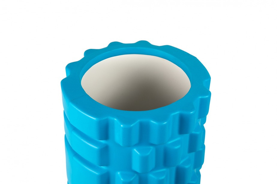 Масажний ролик (роллер) PowerPlay 4025 Massage Roller Синій (33x14см.) Кам'янське - фото 3