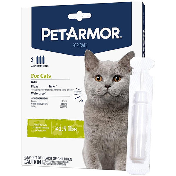 PetArmor Cats ПЕТАРМОР краплі від бліх, кліщів, вошей для котів від 0.68кг, 0.5мл Київ - фото 1