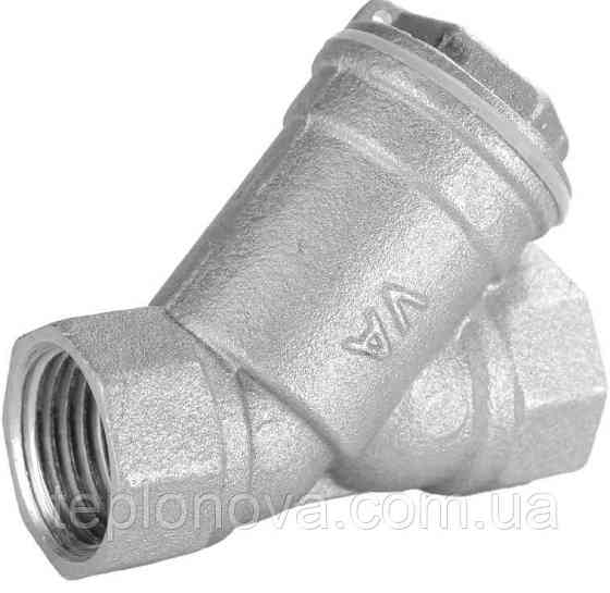 Фильтр грубой очистки никелированный 1/2″ВР х 1/2″ВР литейный Б3301А(нк) VA Черновцы