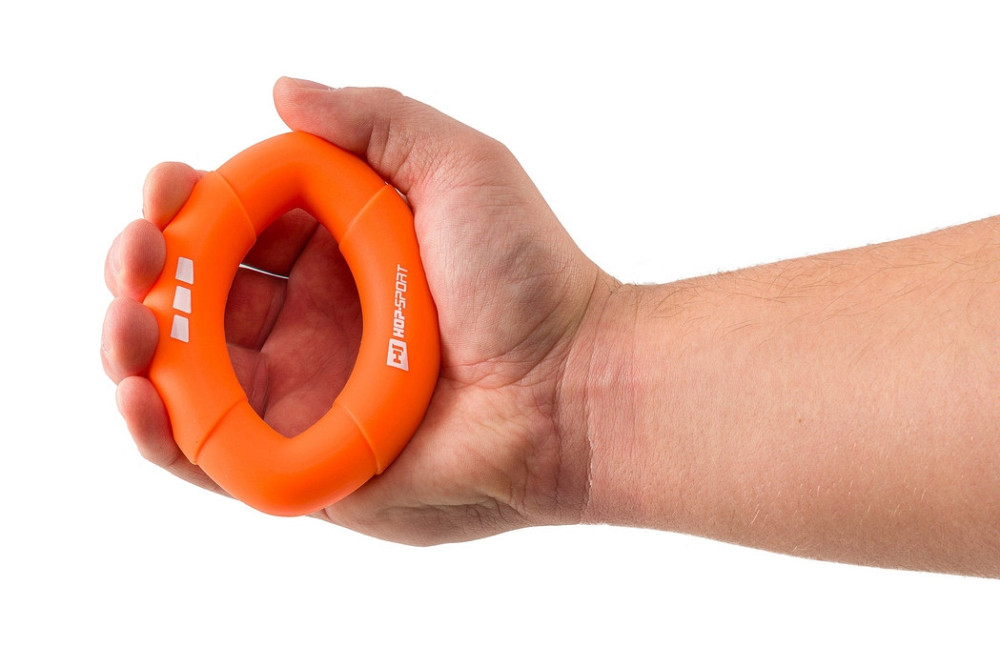 Силиконовый овальный эспандер 22,6 кг для фитнеса, реабилитации и силовых упражнений Киев - изображение 11