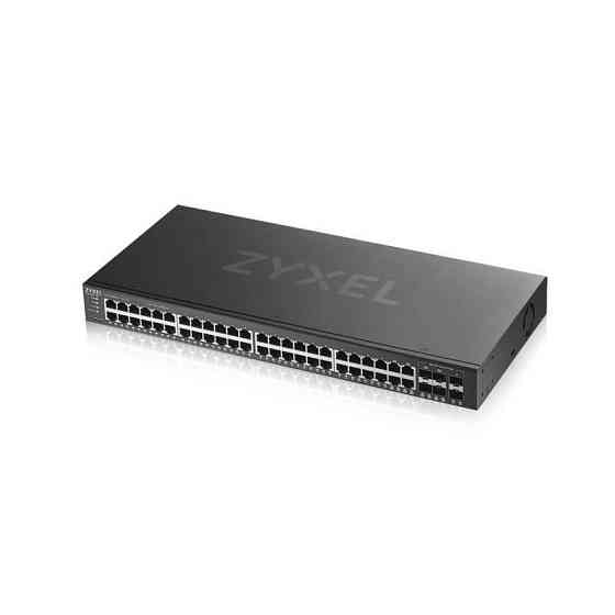 Комутатор ZYXEL GS1920-48V2 (GS1920-48V2-EU0101F) (44xGE, 4xGE/SFP, 2хSFP, Smart, NebulaFlex) Так Харьков