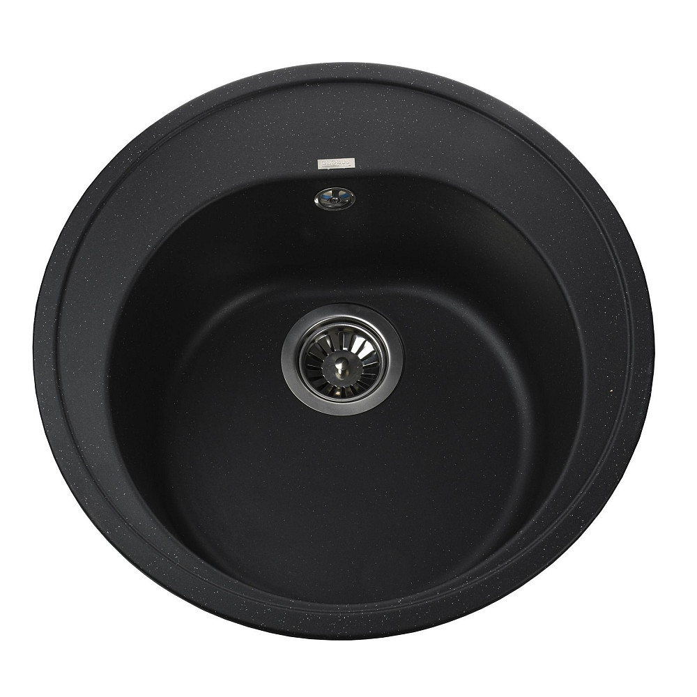 Гранітна мийка Globus Lux MARTIN чорний 510мм-А0002 Тернопіль - фото 1