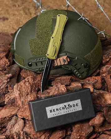 Ніж викидний Benchmade olive ВТ3954 Одесса