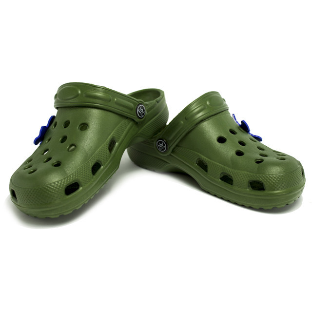 Дитячі крокси "LikeCrocs" (30,31,32,33,34,35) Хакі Одеса - фото 9