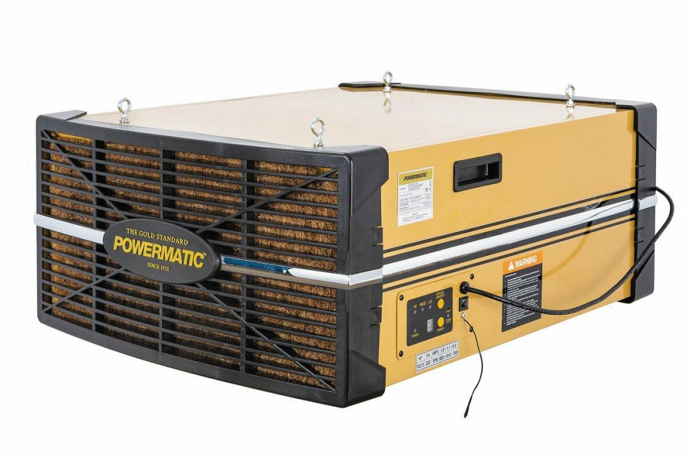 Блок фільтрації повітря POWERMATIC PM1200 : 230В 0,23(0,19)кВт. прод. 1140 1320 и 1620 м³/г. 5 мкм Одеса - фото 7