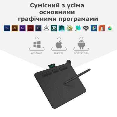 Графічний планшет Parblo Ninos S Black (NINOSS) Вінниця
