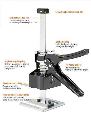 Регулировщик высоты плитки,подъемник для плитки,регулятор высоты плитки,локатор плитки(premium class) JNZ (000001125468) Киев