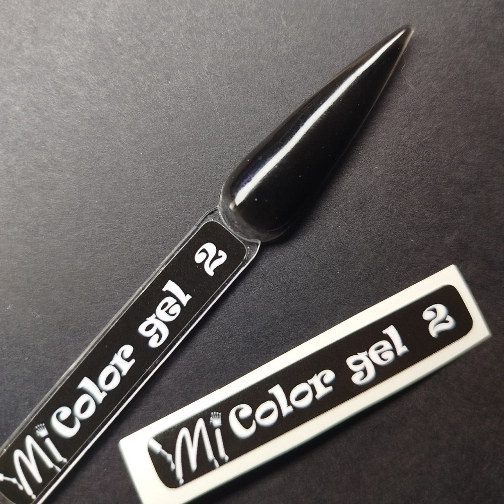 Наліпка на тіпсу (палітру) для гелю Mi Color №02 (9 x 55 мм) Херсон - изображение 1