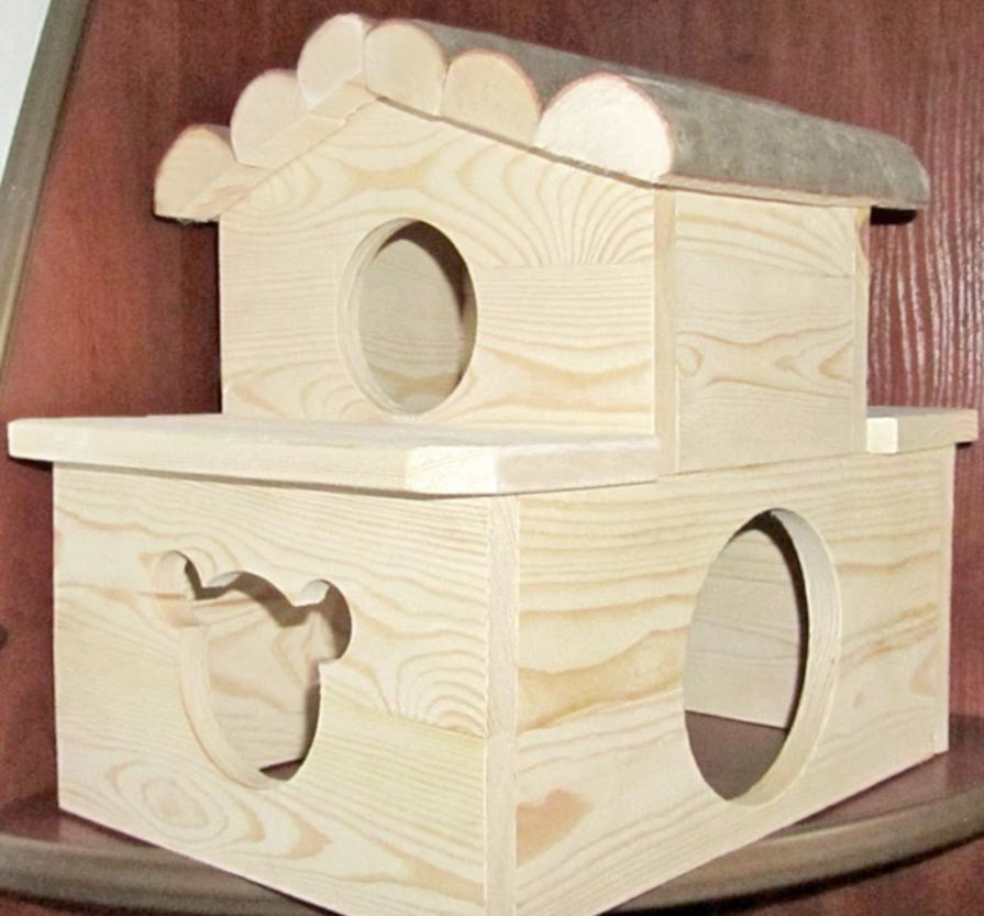 Домик для шиншиллы 