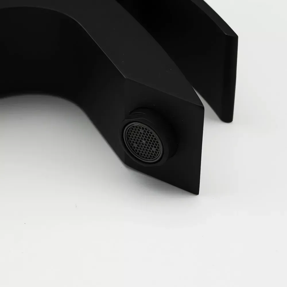 Змішувач для умивальника GAPPO G1007-66, чорний Київ - фото 4