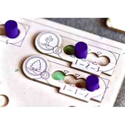 Настільна гра Games 7 Days Evergreen: сосни та кактуси (Evergreen: Pines and Cacti) (англ.) + QR-код на укр. правила (HG171) Вінниця