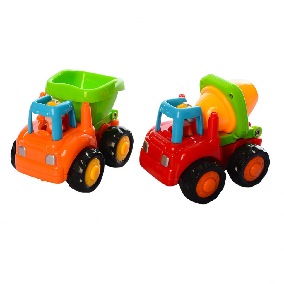 Набір іграшкових машинок Будтехніка 326m інерційні Вінниця - фото 3